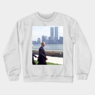 George W Bush Twin Towers Crewneck Sweatshirt